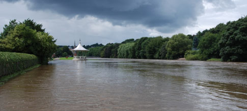 River in flood
