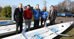 New stable boats launched at Warrington Rowing Club