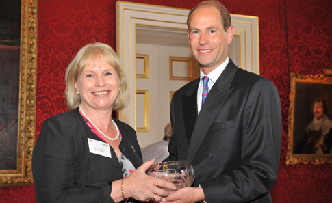 Emeritus Award for Rosemary Napp - British Rowing