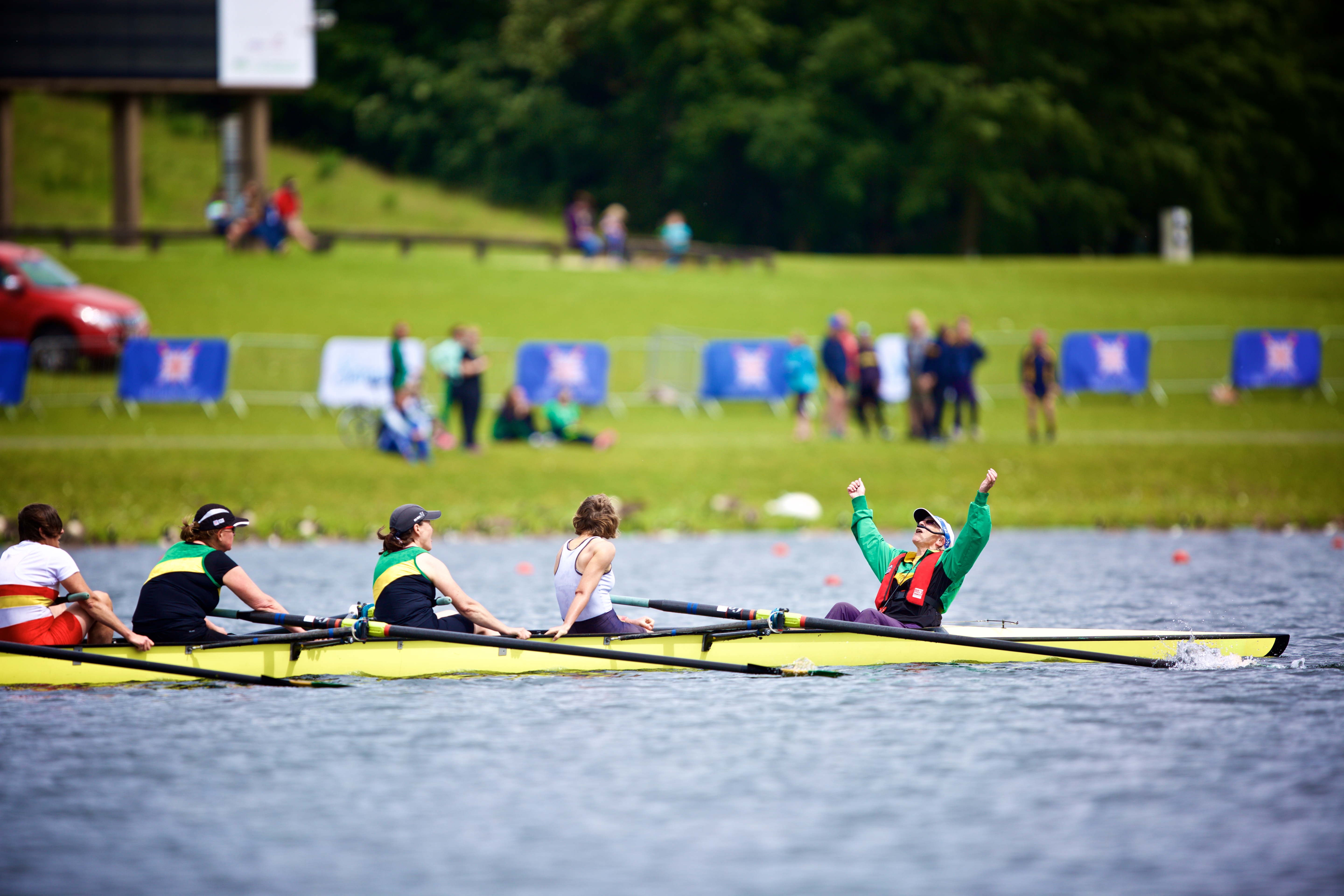 Mixed weather conditions causes waves at British Rowing Masters