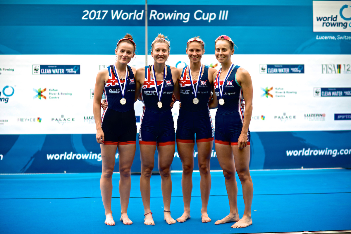 World Rowing Cup III day two GB wins first medal as five more boats