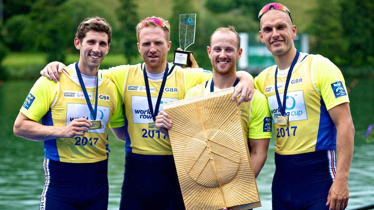 World Rowing Cup III Day Three Gold for men’s four as GB win four