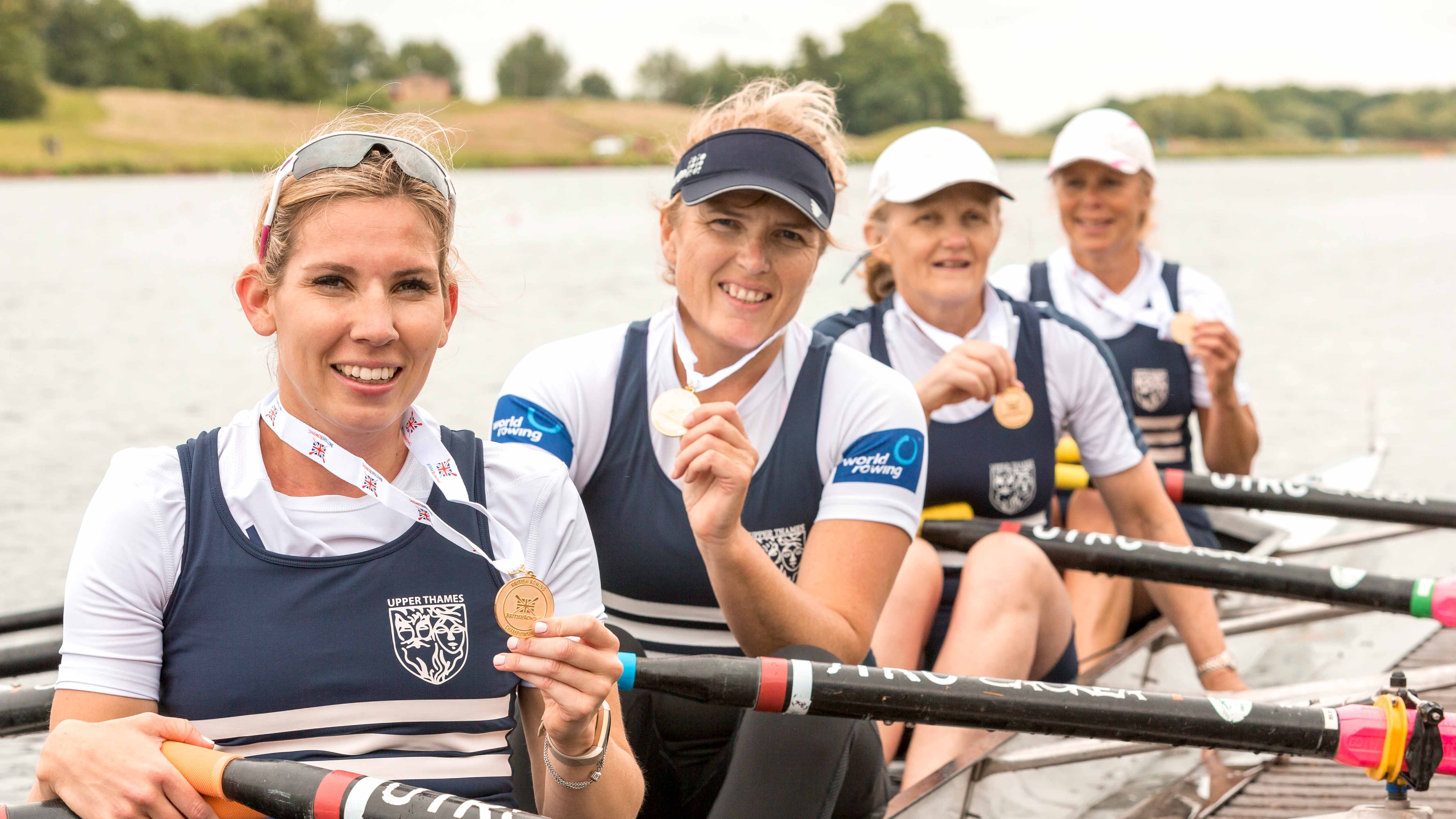 Exciting racing on show at the British Rowing Masters Championships as