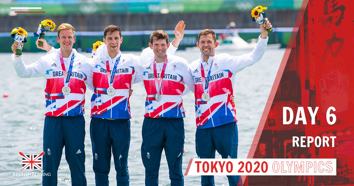 Men’s Quad Secure First Olympic Rowing Medal For Team GB - British Rowing