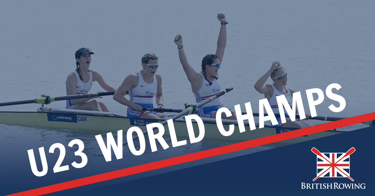 Great Britain claim four medals at U23 World Rowing Championships