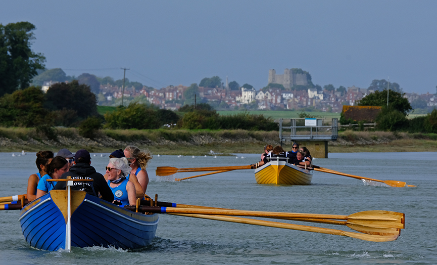 fixed seat rowing boats racing