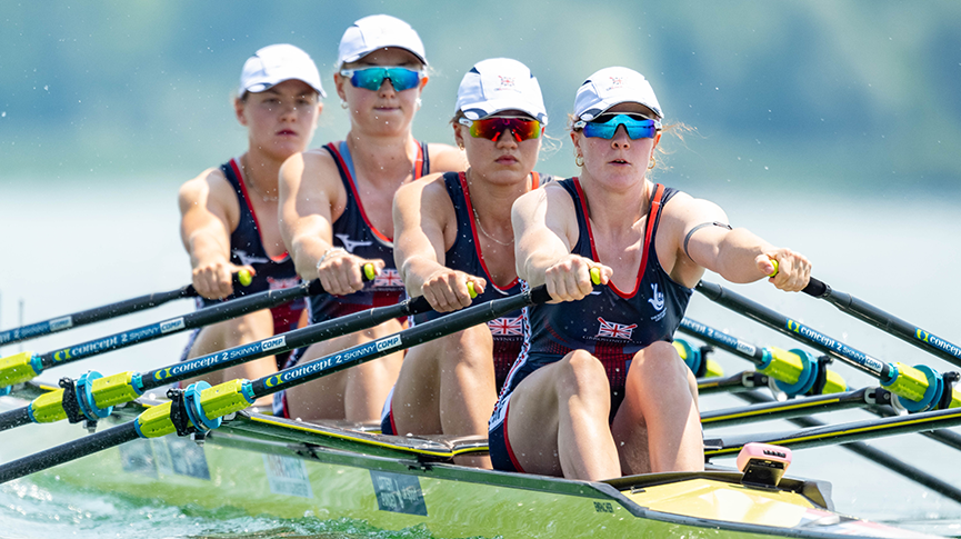 Women's Four with Coxswain Wins Gold at the 2023 World Rowing Under 19  Championships - Junior World Championships coverage