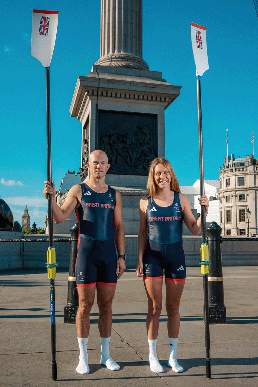 GB PR3 Mixed Double Sculls - 2024 Paralympic Games