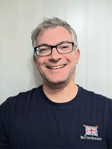 Man in British Rowing short