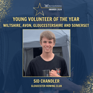 Young Volunteer of the Year Sid Chandler